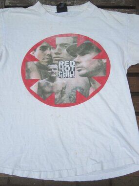 Grail Rare 1992 RHCP north american Tour shirt-size large used vintage original
